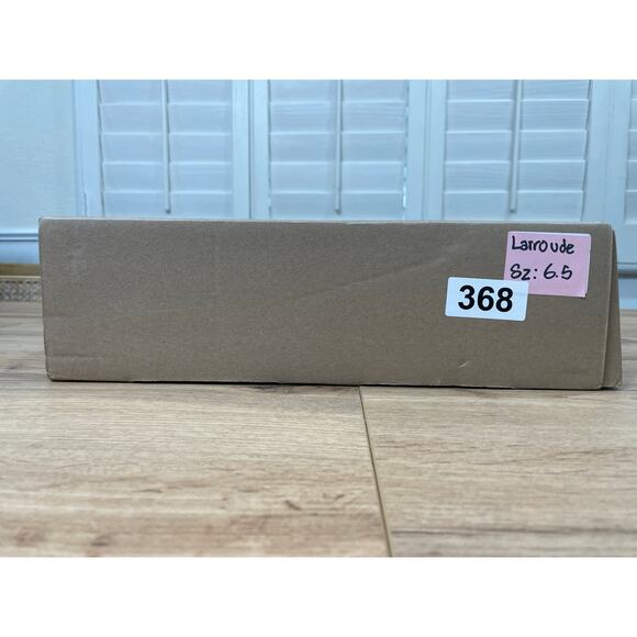 Larroudé Knee-High Equestrian Style Boots Black Leather Size 6.5 NWOB Inside Zip - Picture 14 of 16